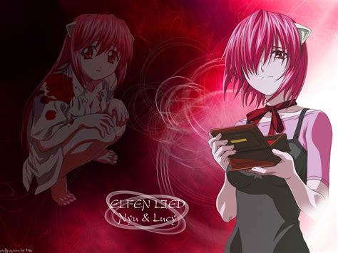 Escena del final de Elfen Lied con Lucy y Kōta