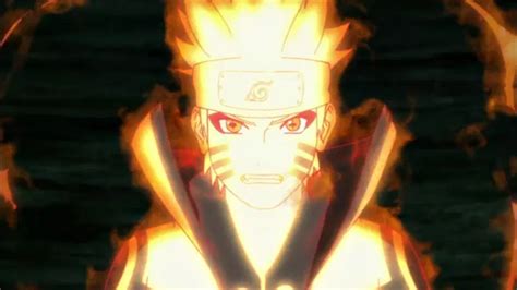 Naruto sincronizando el Modo Kurama con el Modo Sabio