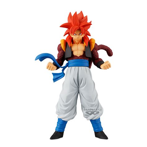Figura de Super Saiyan Gogeta en pose de ataque