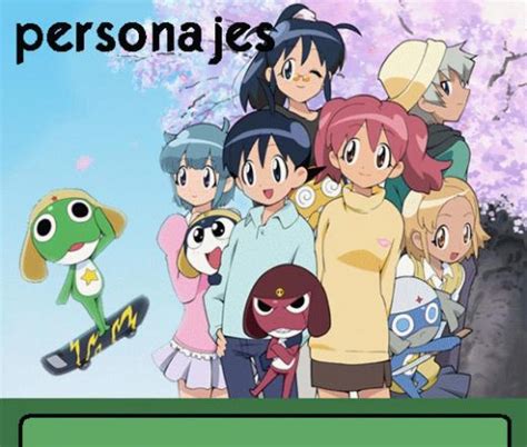 Personajes principales de Sargento Keroro