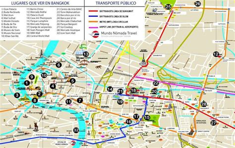 Mapa de Tampa con iconos de atracciones turísticas y museos
