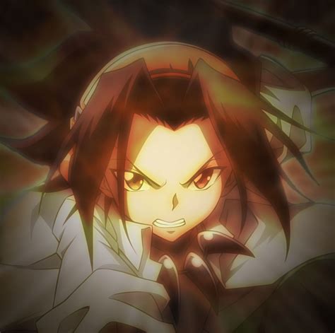 Yoh Asakura sonriendo