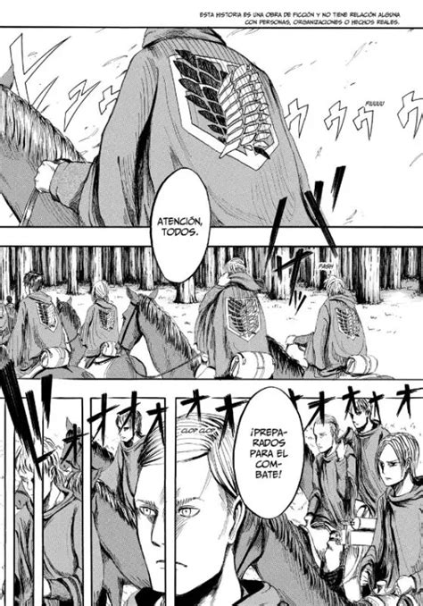 Infografía mostrando la correlación entre anime y manga de Shingeki no Kyojin