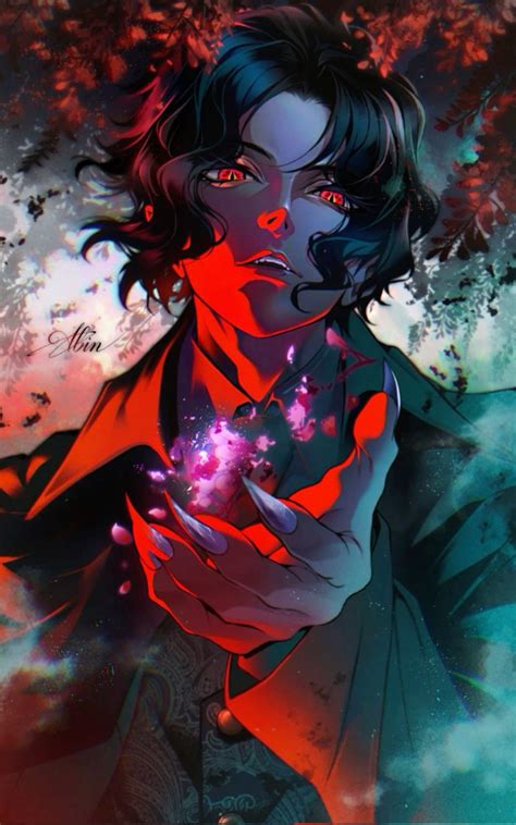 Ilustración de Muzan Kibutsuji