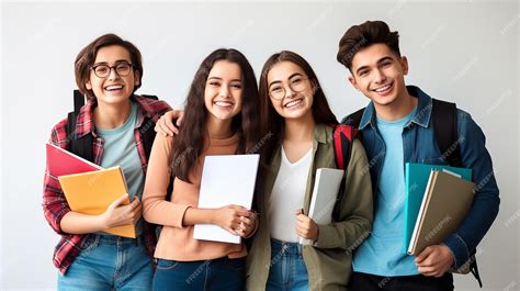 Estudiante universitario con libros y apuntes