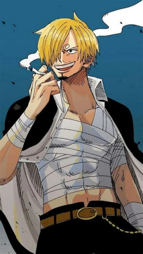 Ilustración de Sanji Vinsmoke con su característico traje
