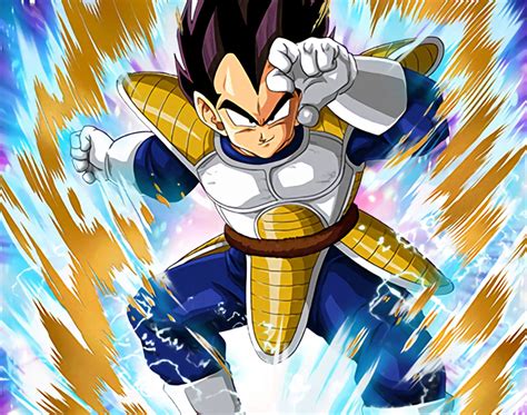 Vegeta con su armadura Saiyajin