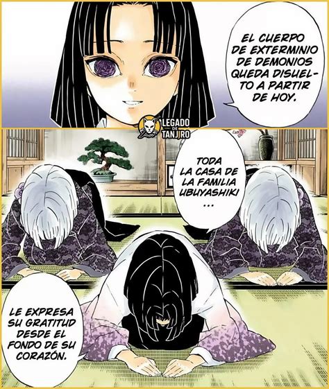 Chachamaru administrando el antídoto a los Hashira