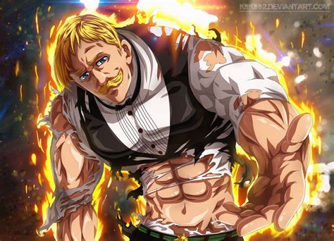 Escanor en su forma diurna