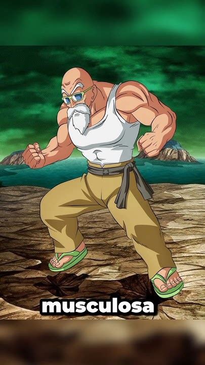 Maestro Roshi en su forma musculosa