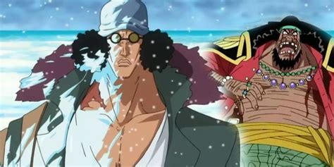 Aokiji y Barbanegra