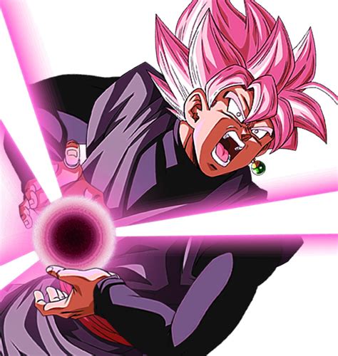 Detalle del Kamehameha Oscuro de Goku Black