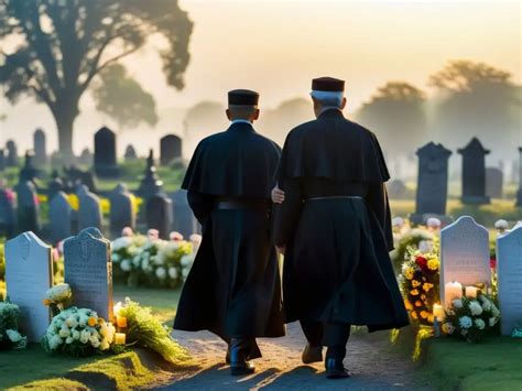 Procesión fúnebre hacia el cementerio