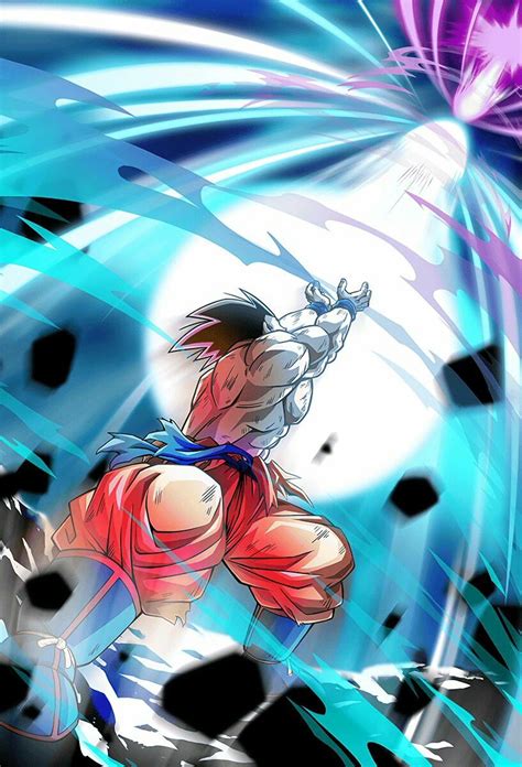 Imagen de Goku lanzando un Kamehameha