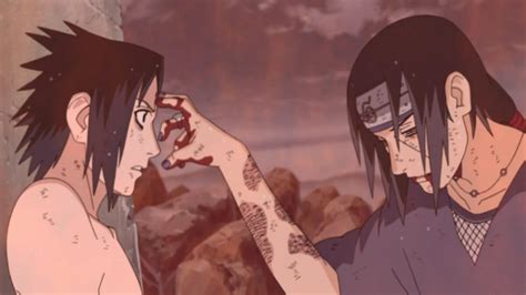 Sasuke y Itachi en su batalla final