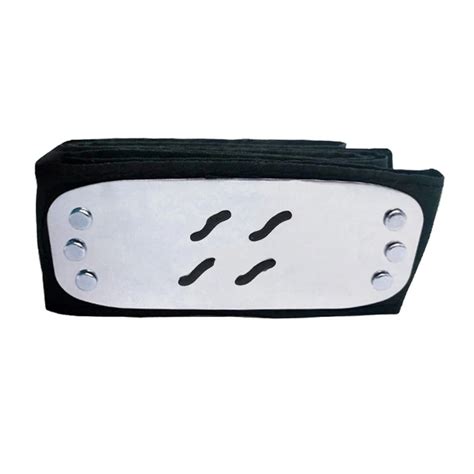 Protector de frente de Konoha tachado