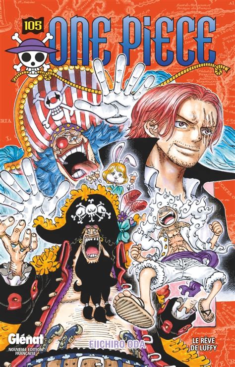 Comparativa de las portadas del volumen 25 y 105 de One Piece