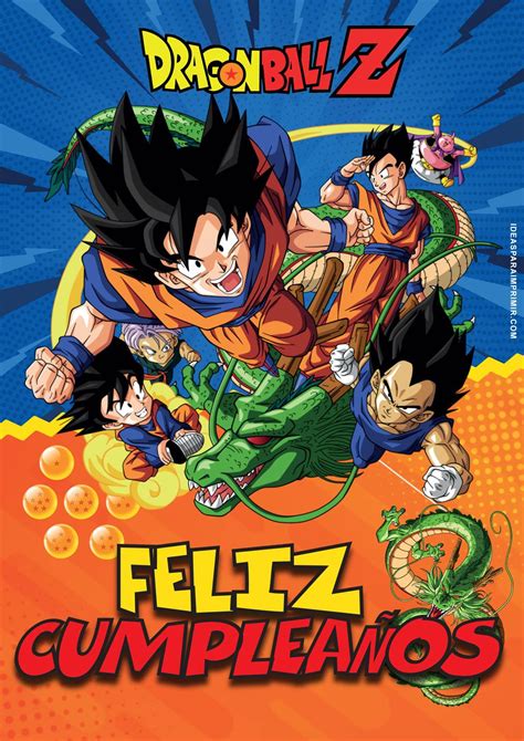 Niños celebrando un cumpleaños temático de Dragon Ball