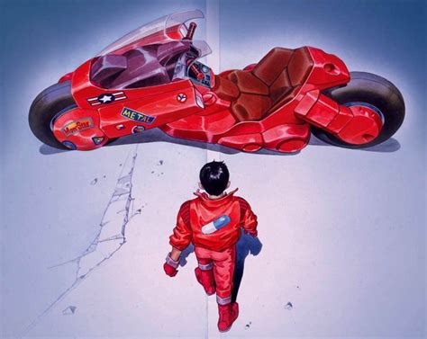 Réplica de la moto de Kaneda de Akira