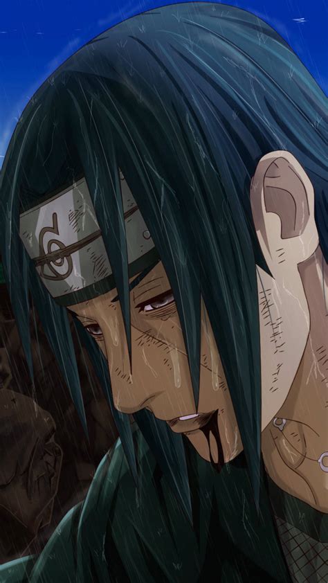 Ilustración de Itachi llorando
