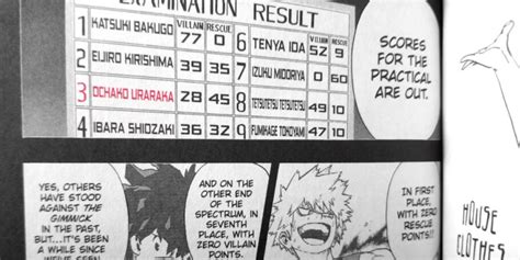 Katsuki Bakugo durante el examen de ingreso a la U.A.