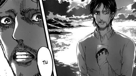 Eren recordando el pasado con su padre