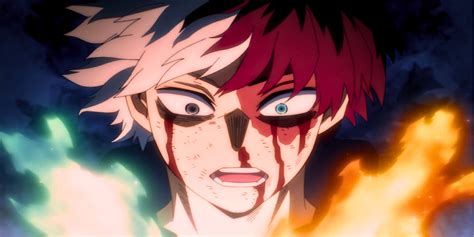 Shoto Todoroki en combate