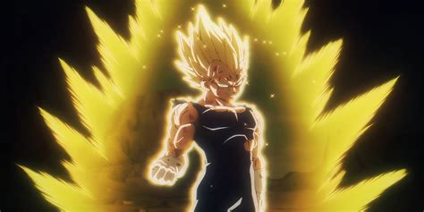 Escena de Vegeta lanzando su Explosión Final