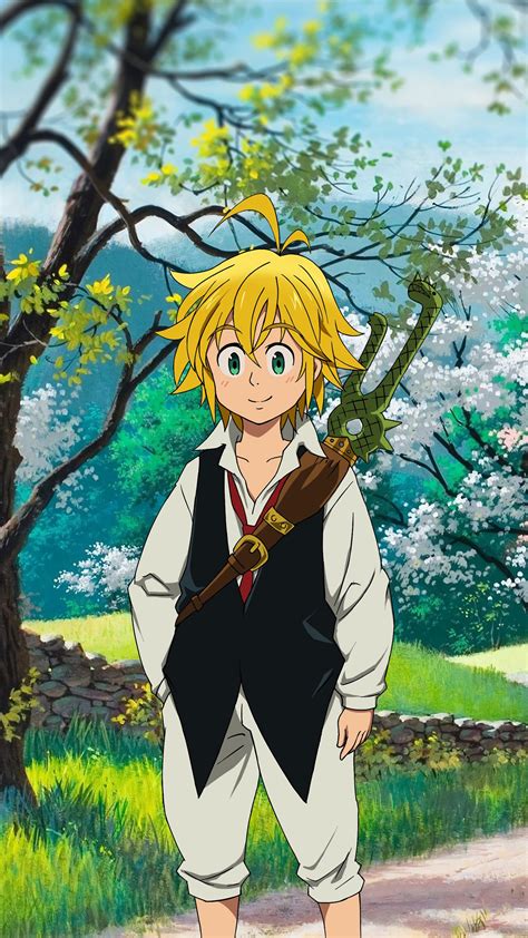 Personaje de Meliodas de Nanatsu no Taizai