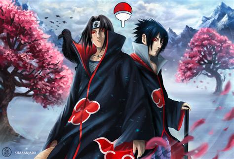 Itachi y Sasuke: Arte de Fan
