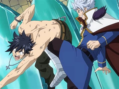Gray Fullbuster enfrentándose a su pasado en la Isla Galuna