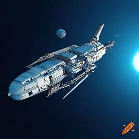 Máquina Berserker atacando una nave espacial