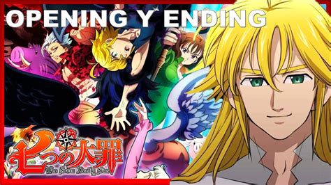 Lista de Opening y Ending de Nanatsu no Taizai