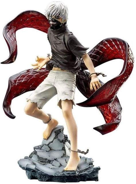 Figura de Ken Kaneki en pose dinámica