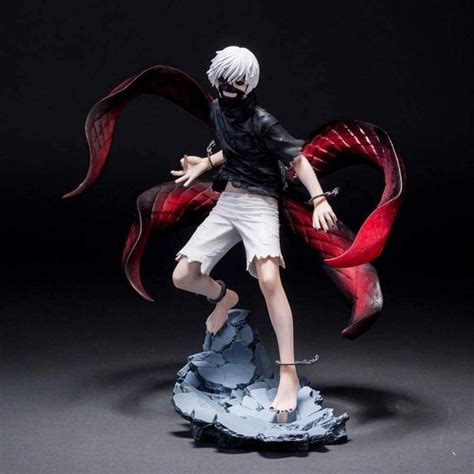 Detalles de la figura de Ken Kaneki: máscara y kagune