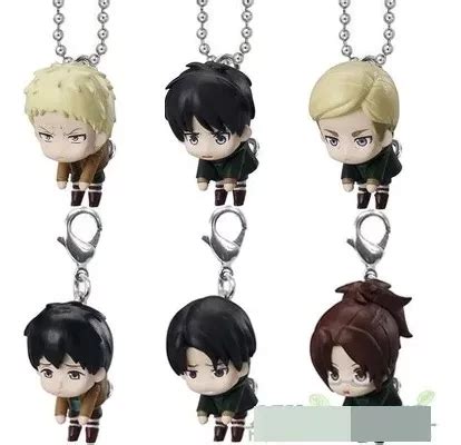 Colección de llaveros de Attack on Titan