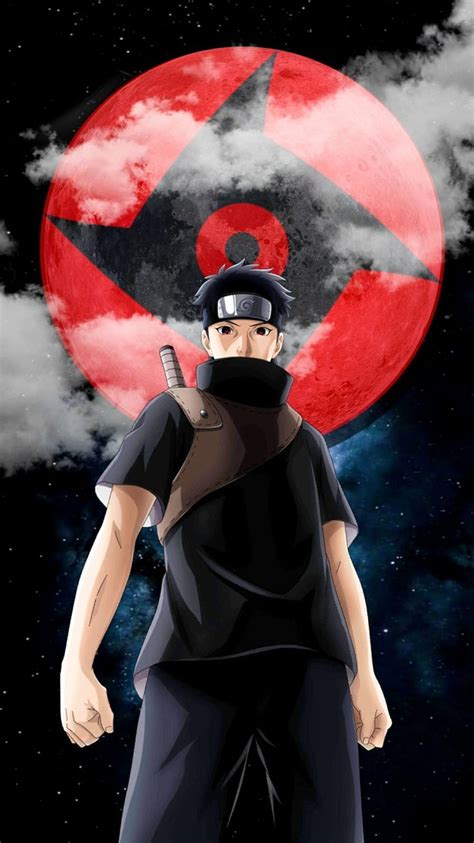 Shisui Uchiha en acción con su Sharingan
