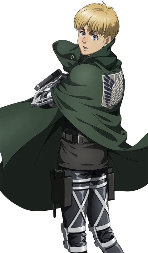 Armin Arlert en una pose íntima
