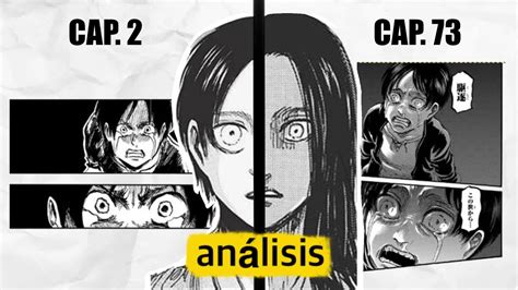 Comparativa del estilo de dibujo de Hajime Isayama al inicio y al final del manga