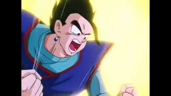 Gohan desatando su poder
