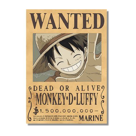 Evolución de la recompensa de Monkey D. Luffy
