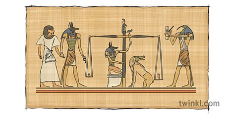 Pesaje del corazón por Anubis