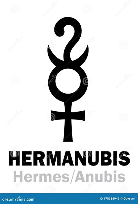Hermanubis, fusión de Anubis y Hermes
