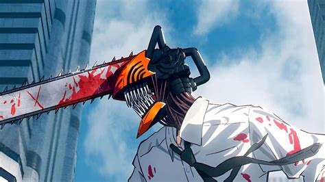 Personaje principal de Chainsaw Man con una motosierra