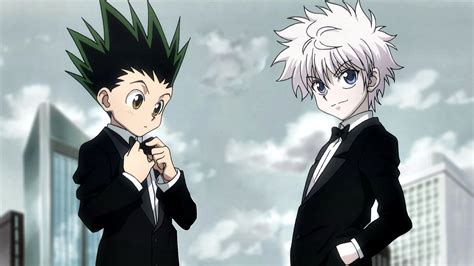 Gon Freecss y Killua Zoldyck de Hunter x Hunter