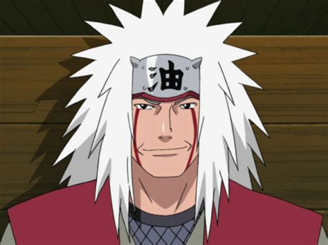 Jiraiya enseñando a Naruto