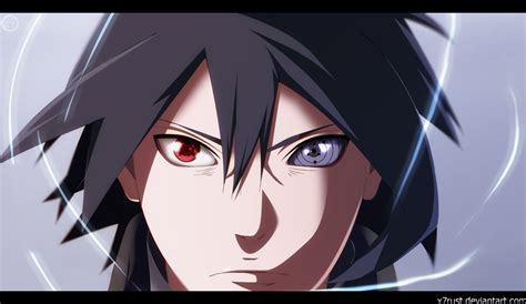 Sasuke Uchiha com Sharingan ativado