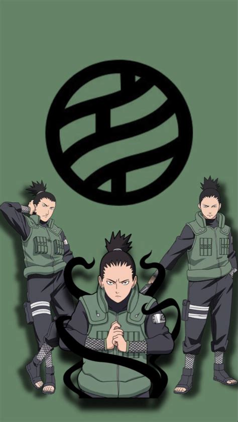 Diseño de funda de iPhone de Shikamaru Nara