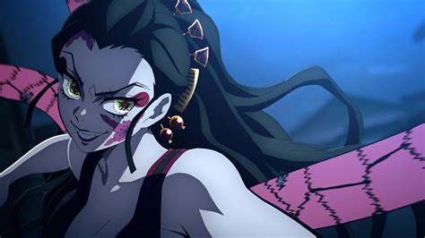 Escena de Daki sufriendo por fuego