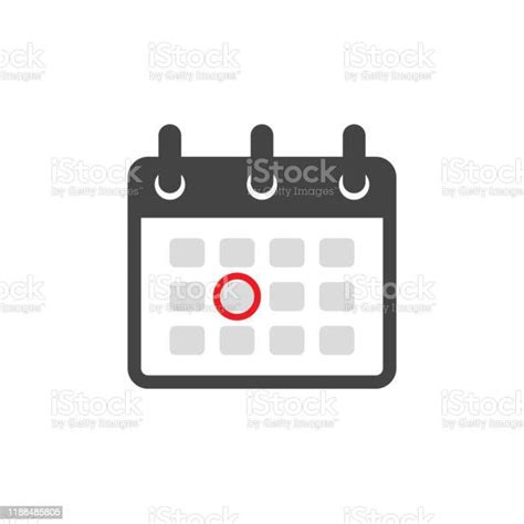 Ilustración de un calendario con una fecha resaltada
